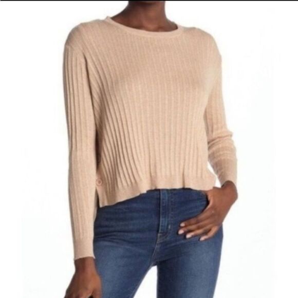 Cotton Emporium Sweaters - Cotton Emporium Side Button Sweater L